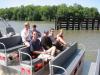 The airboat before the swamp tour