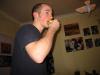 Reuben doing Sambuca and Ice Cream