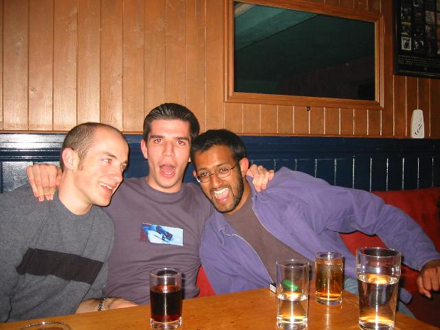 Reuben, Dan and Nim in Jesters