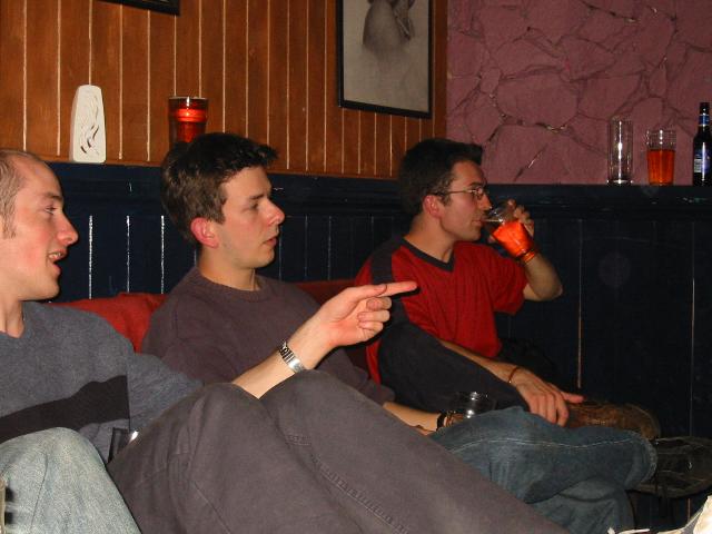 Dan, Alex and Robin