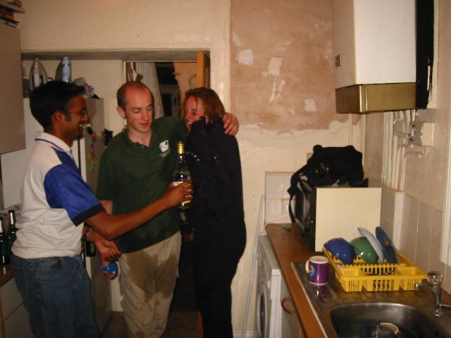 Indoor waterfight