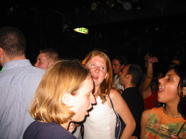 Lesley, Sues and Rekha on the Dancefloor
