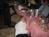 Andy well and truly under the table