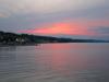 Sunset over the beach