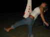Sues pole-dancing
