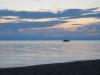 First signs of sunrise