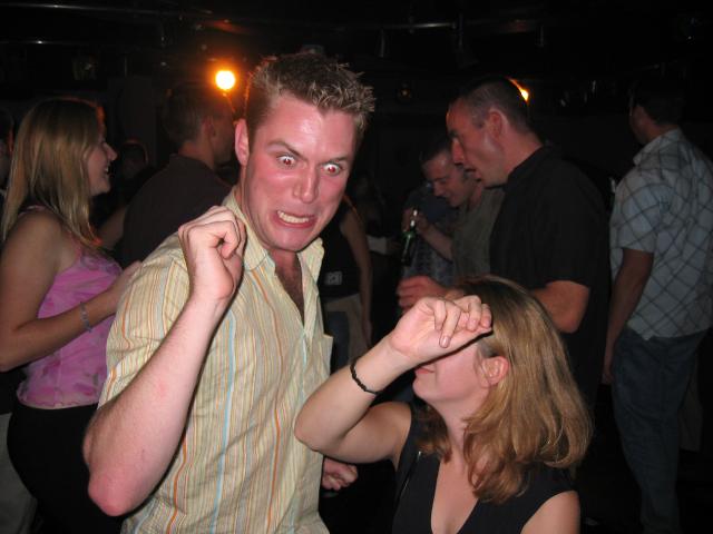 Jim gets annoyed with the midget that stood on his toe