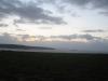 Sunset over Broadhaven bay