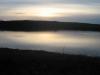 Sunset over the reservoir