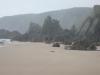 Walking on Marloes Sands