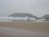 Waves on Marloes sands
